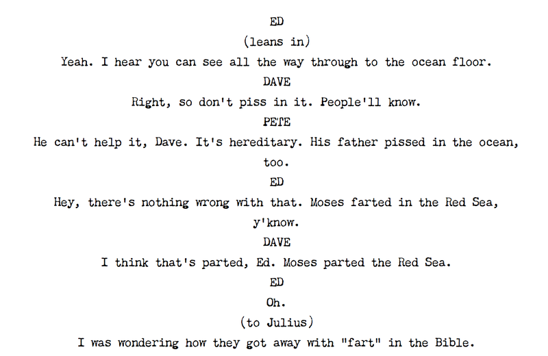 Illustration for article titled Here's the script for the batshit unmade film that David Lee Roth left Van Halen to make
